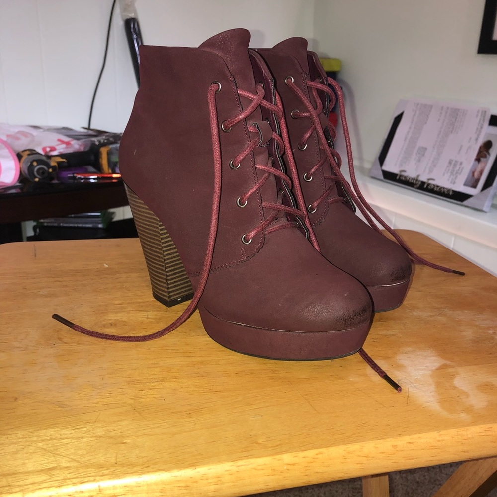 Fall colored booties